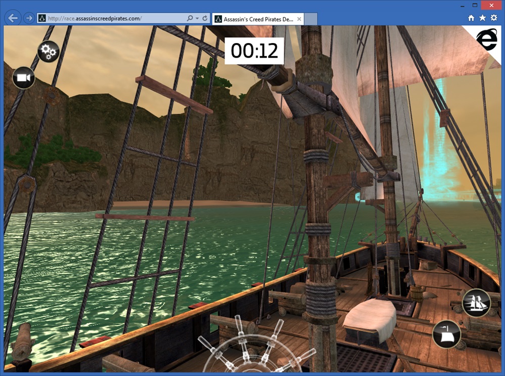 3D Assassin's Creed Pirates in my browser