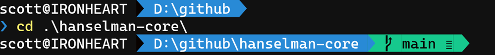 Cascadia Code with Nerd Fonts and PowerLine