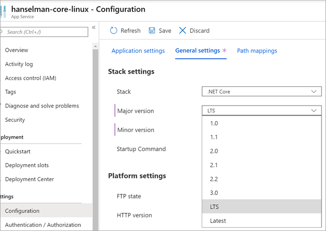 Updating to .NET Core 3.1 LTS