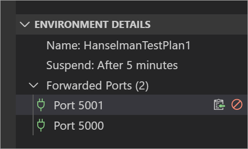 Port forwarding