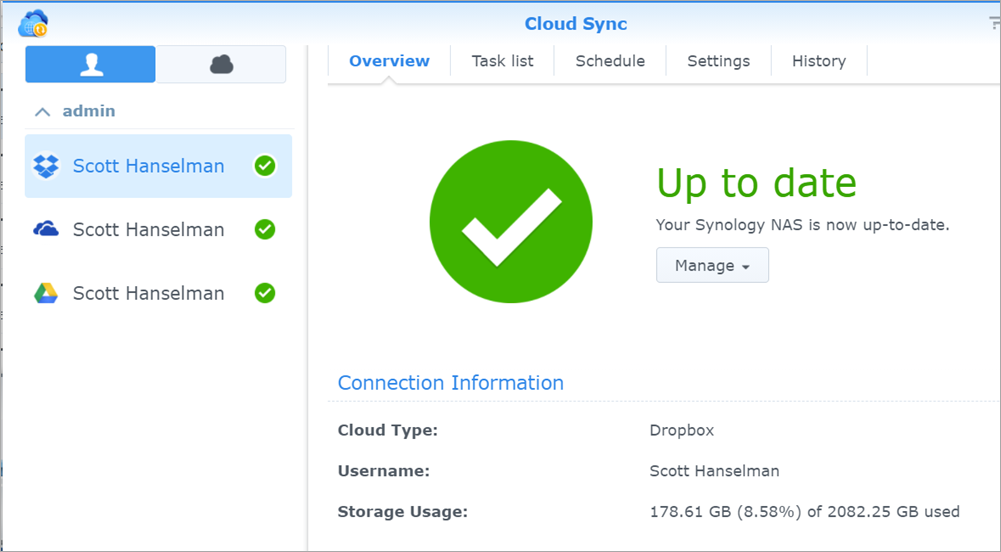 Synology Cloud Sync