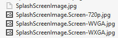 Three new SplashScreens