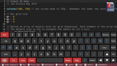 Software Keyboard inside FUZE4