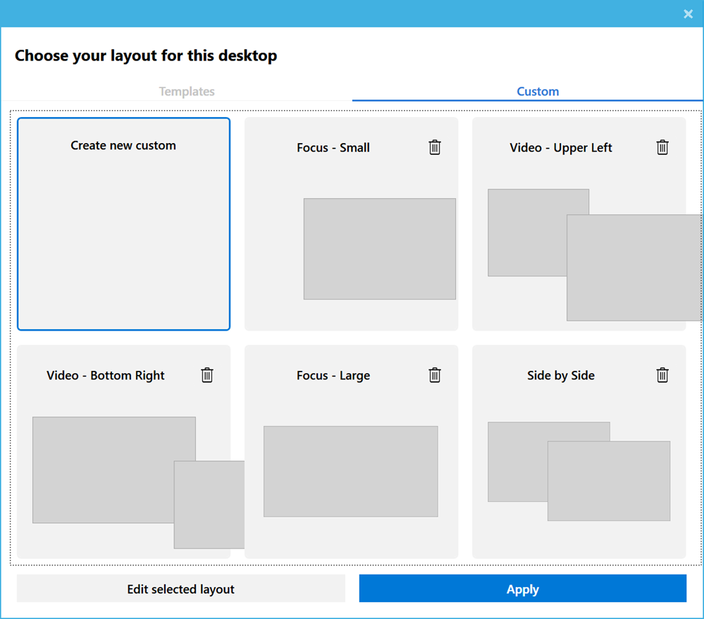 Fancy Zones Editor