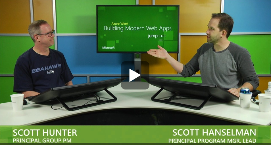 Scott Hunter and Scott Hanselman talking about What's New in VS2013 