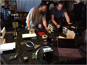 The DotNetFringe 3D Printing Labs!