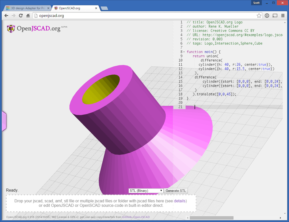 OpenJSCAD