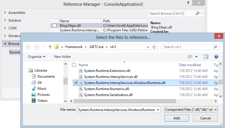 System.Runtime.InteropServices.WindowsRuntime.dll in C:\Program Files (x86)\Reference Assemblies\Microsoft\Framework\.NETCore\v4.5