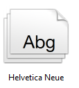 Helvetica Neue is a nice font for presentations