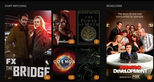 Plex Home Screen