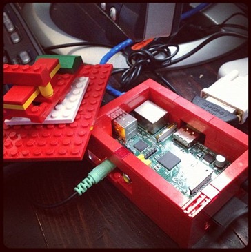 Raspberry PI in a LEGO Case