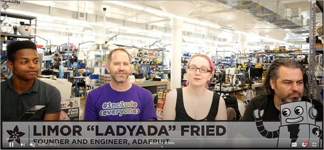 Scott Hanselman visits Adafruit