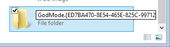 Make a God Mode Folder for Windows