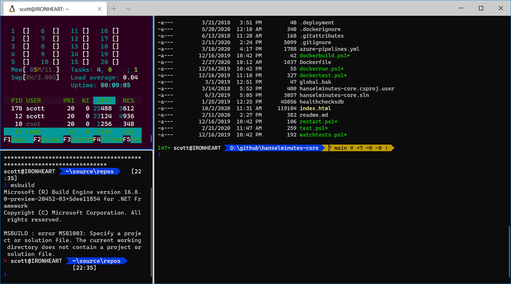 Resized my Terminal Panes