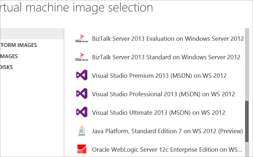 Visual Studio in Azure