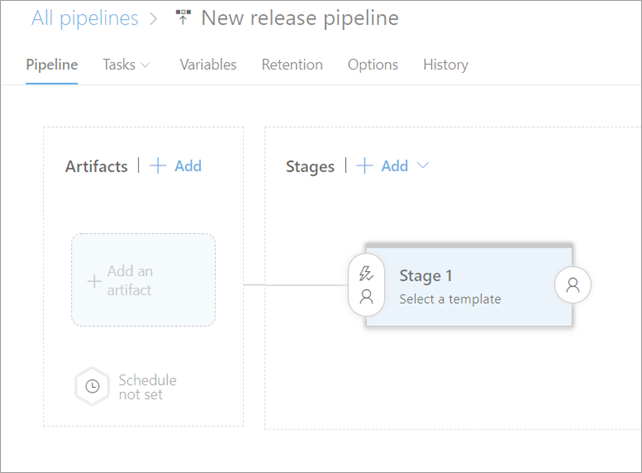 Creating a new Release Pipeline