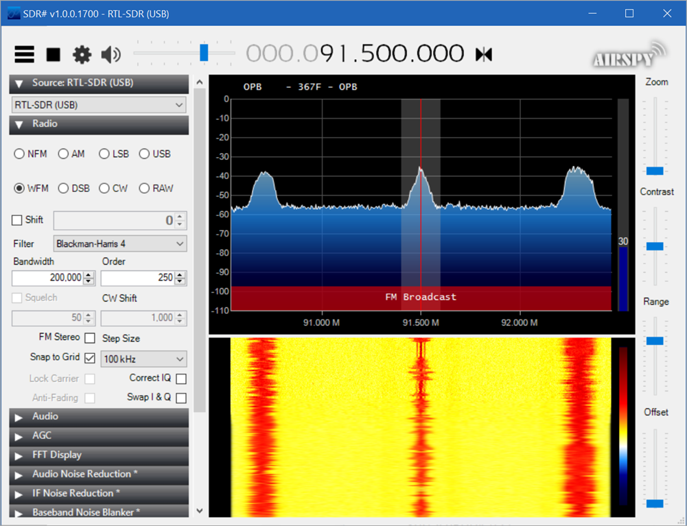 Listening to the Radio with SDR