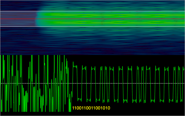 Radio Frequency to 1s and 0s