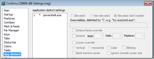 ConEmu Settings