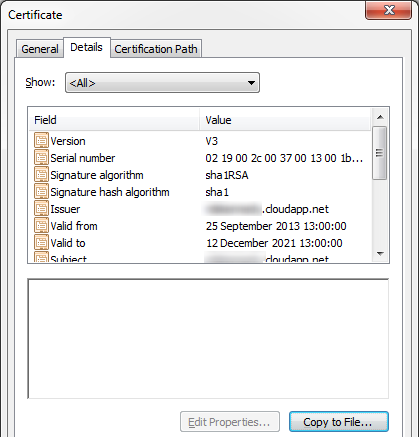 03 - Certificate Export