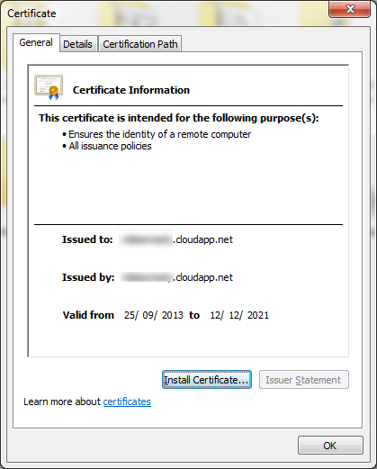 06 - Certificate Install