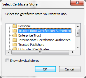 cert install