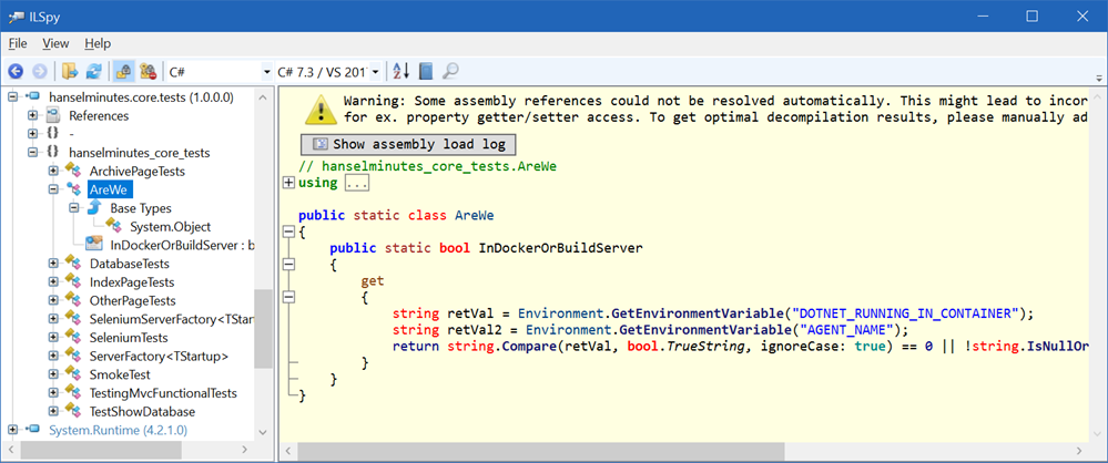 ILSpy is a solid .NET decompiler