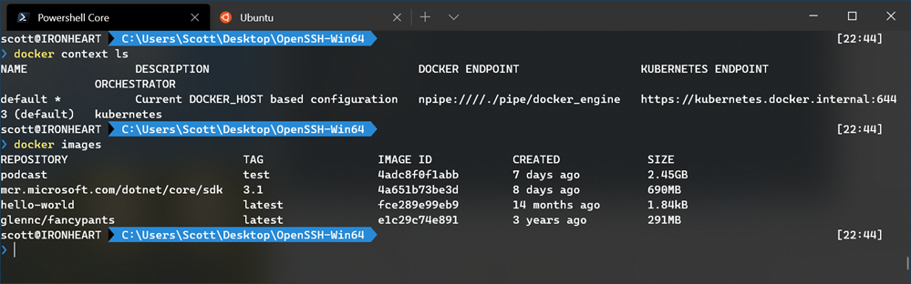 Docker on Windows