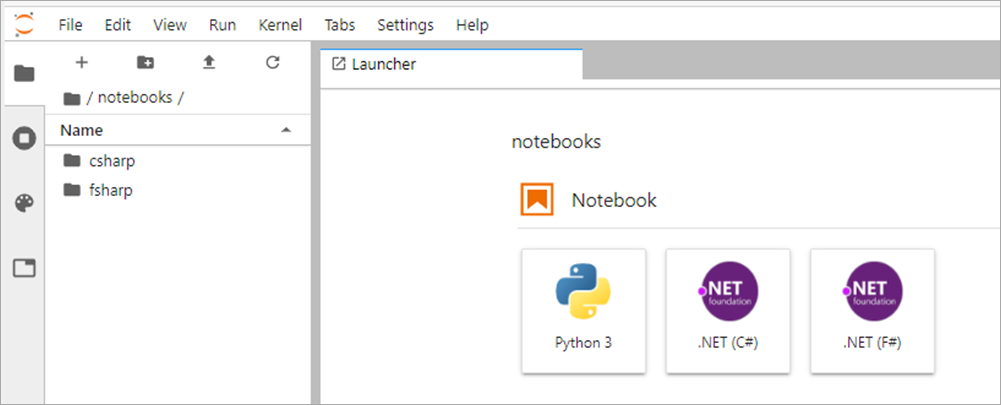 .NET C# and F# in Jupyter Notebooks