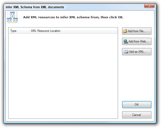 Infer XML Schema from XML documents