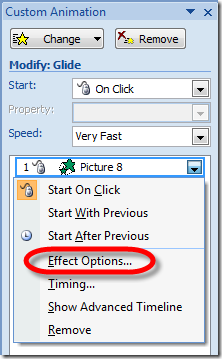 How to attach MP3 sound effects to PowerPoint animation elements 