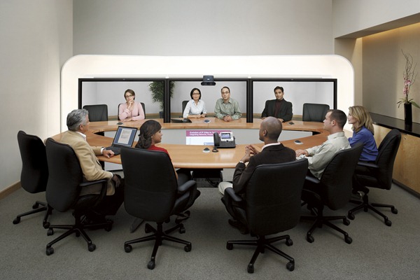 Crazy Telepresence Room