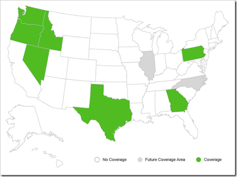 Clear Coverage Map