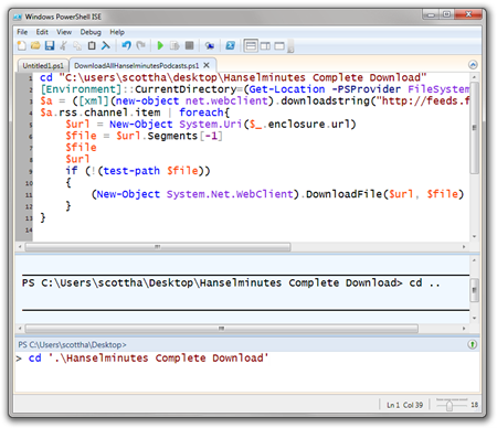 Windows PowerShell ISE (2)
