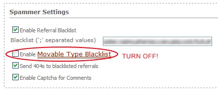 Turnoffblacklist